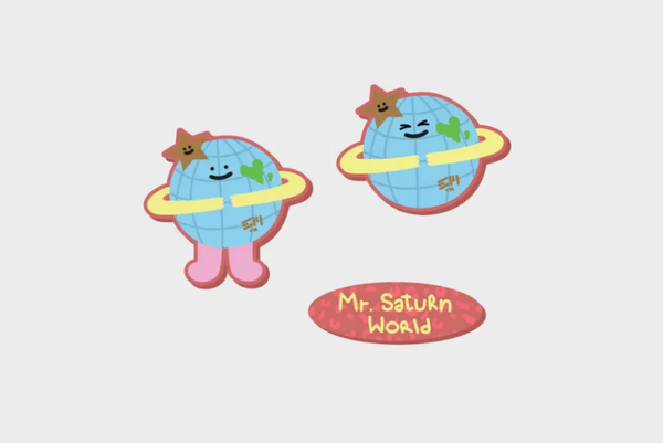 MR. SATURNWORLD Rubber Charm Set