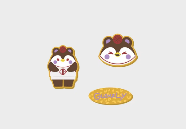 Guinzly Rubber Charm Set