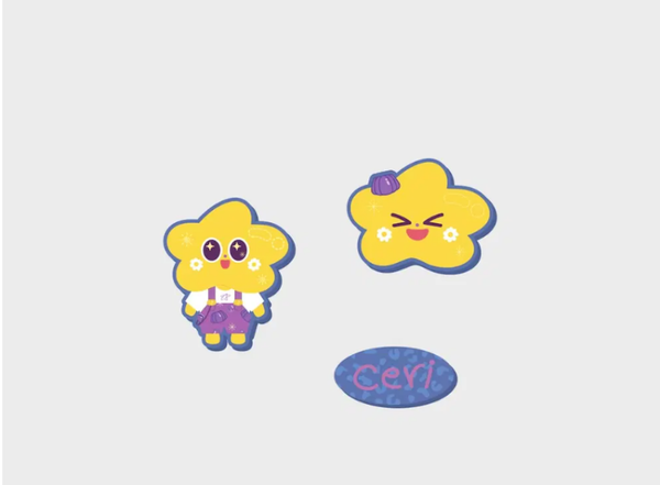 CERI Rubber Charm Set