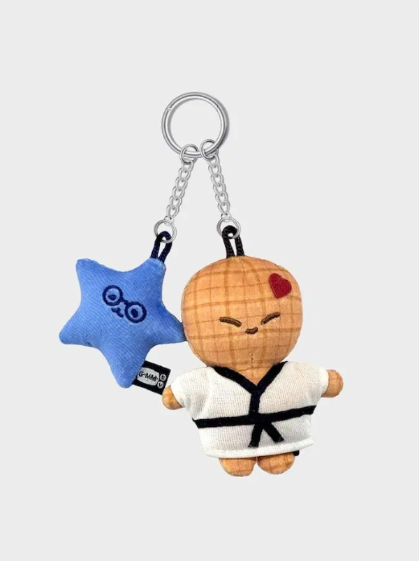 WEIRDO-101 Judo Player & Star Keychain