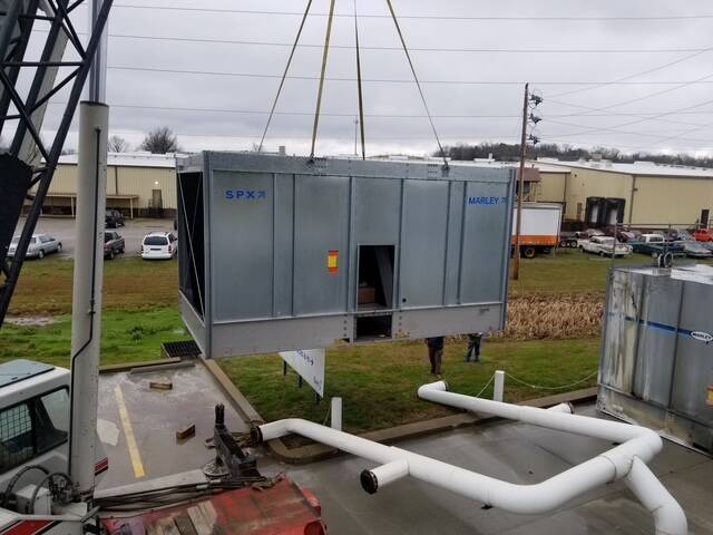 Cooling Tower Change Out for Berry Plastics 