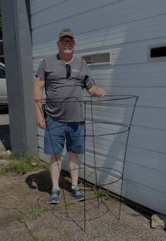 Grow-through Support. Man is 6'2" for comparison. 