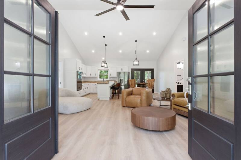 Inside the front door