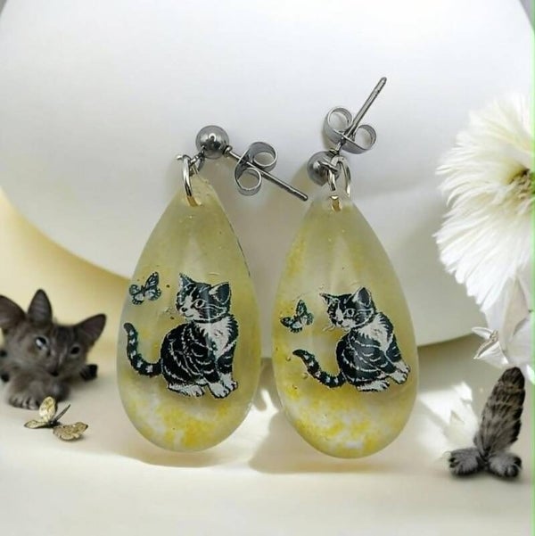 🐾 Collection Gouttes Enchantées - Cat's Corner - Nuance d'Ambre.