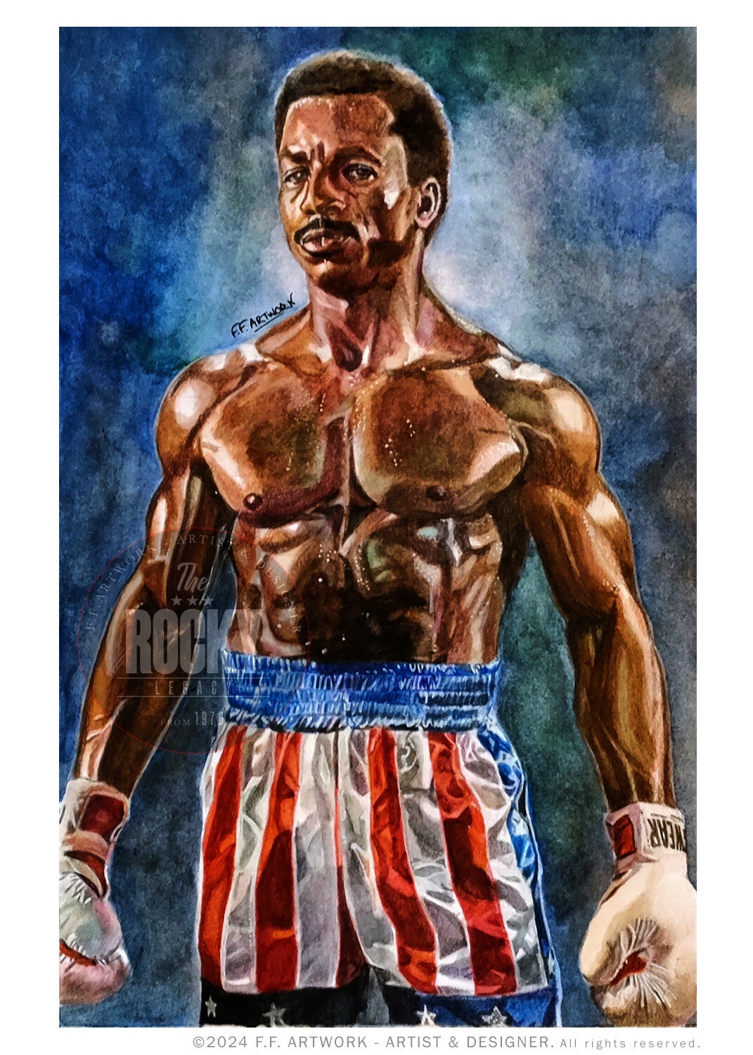 Carl Weathers - Appolo Creed.