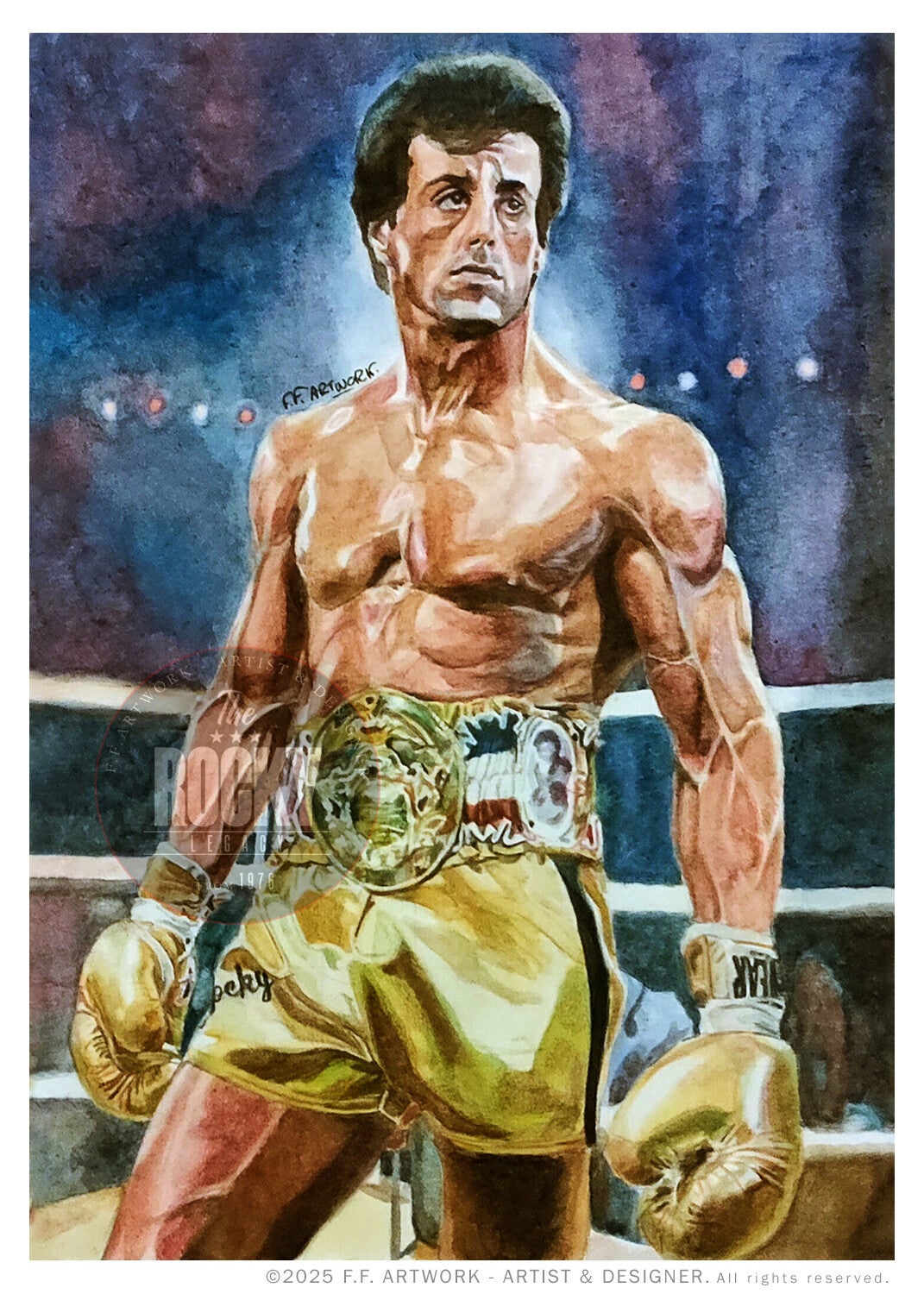Sylvester Stallone - Rocky Balboa.