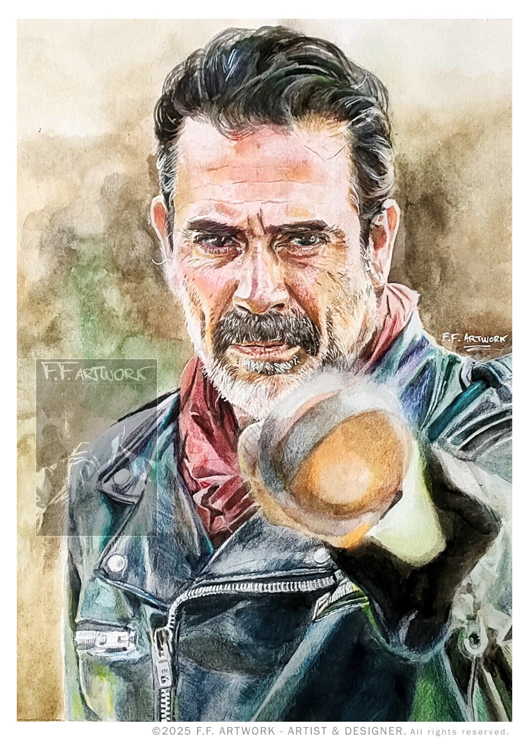Jeffrey Dean Morgan - Negan Smith.