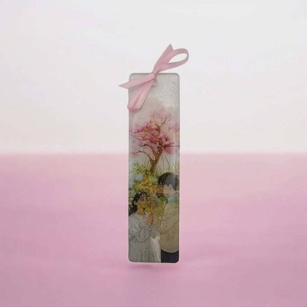 Marque Page - Sous les Fleurs de Sakura.