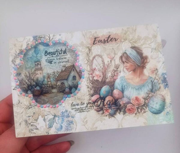 Carte Pâques.