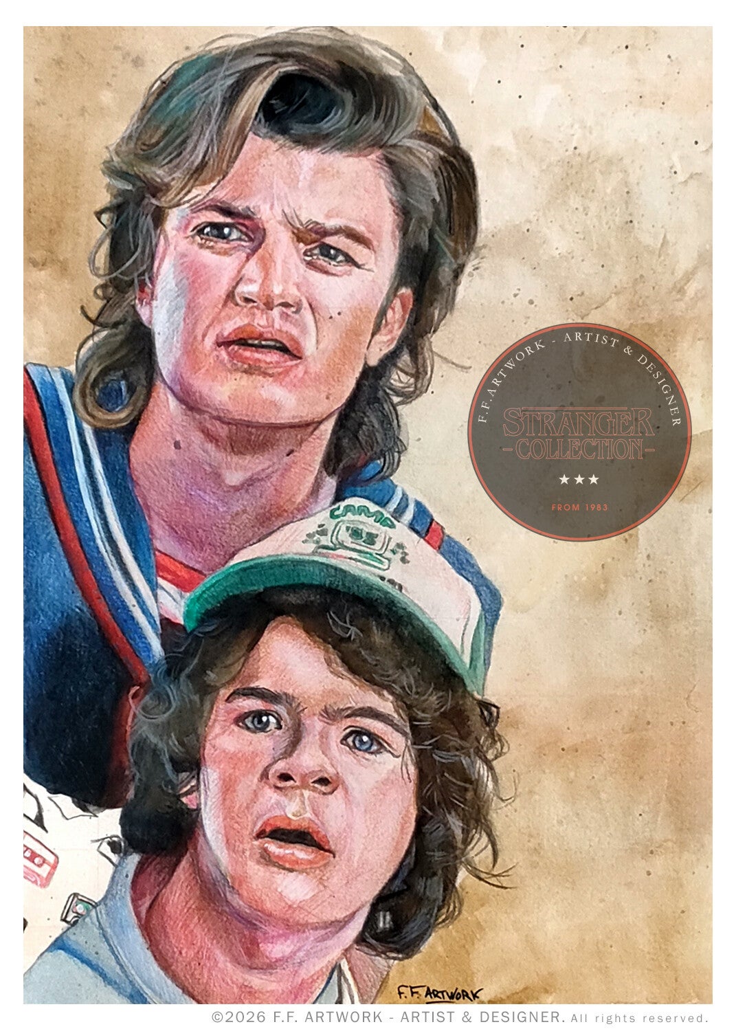 STRANGER THINGS 3 - Steve et Dustin.