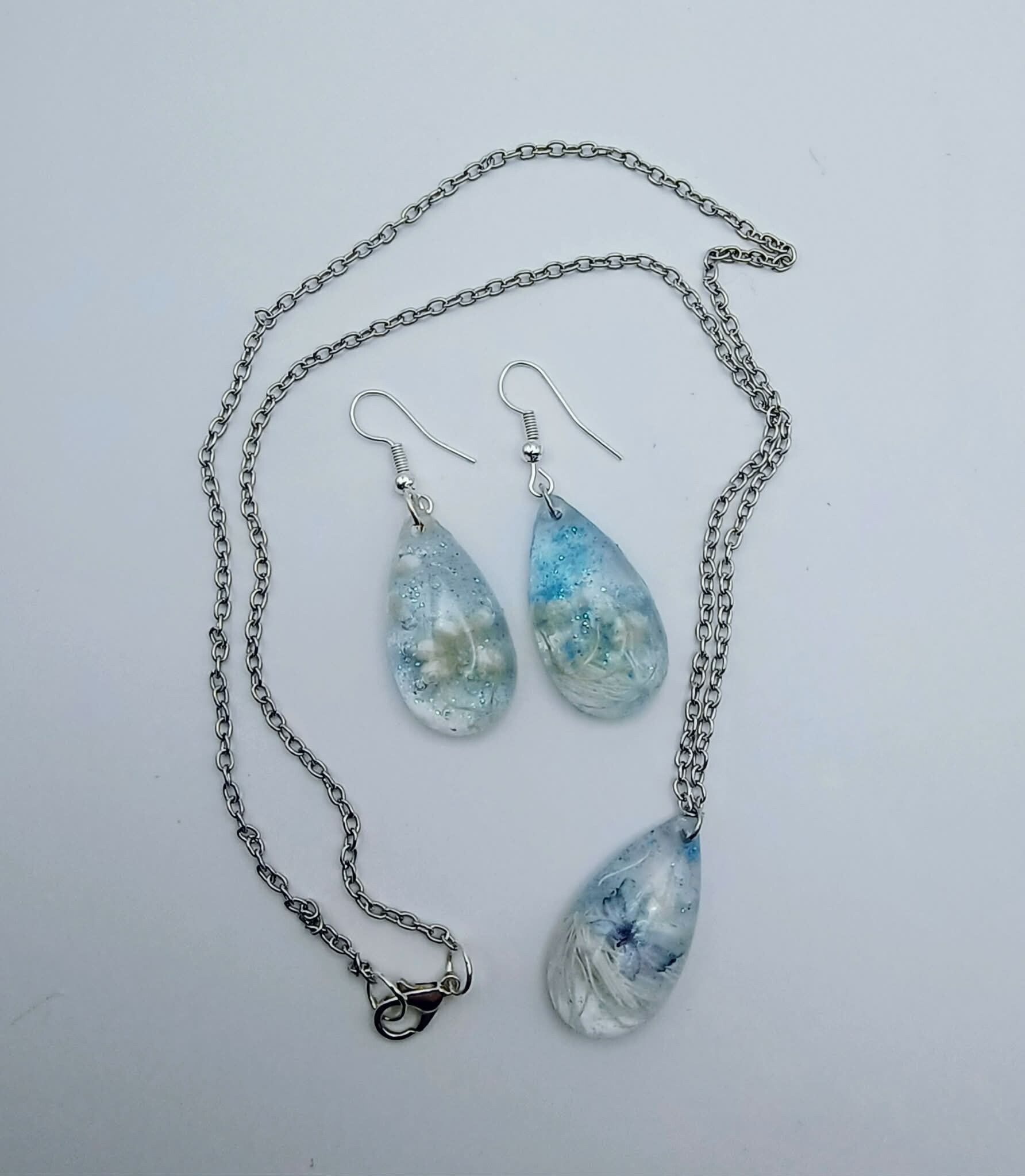 ☁️ Parure "Douceur de Coton" – Collection Gouttes de Rosée.