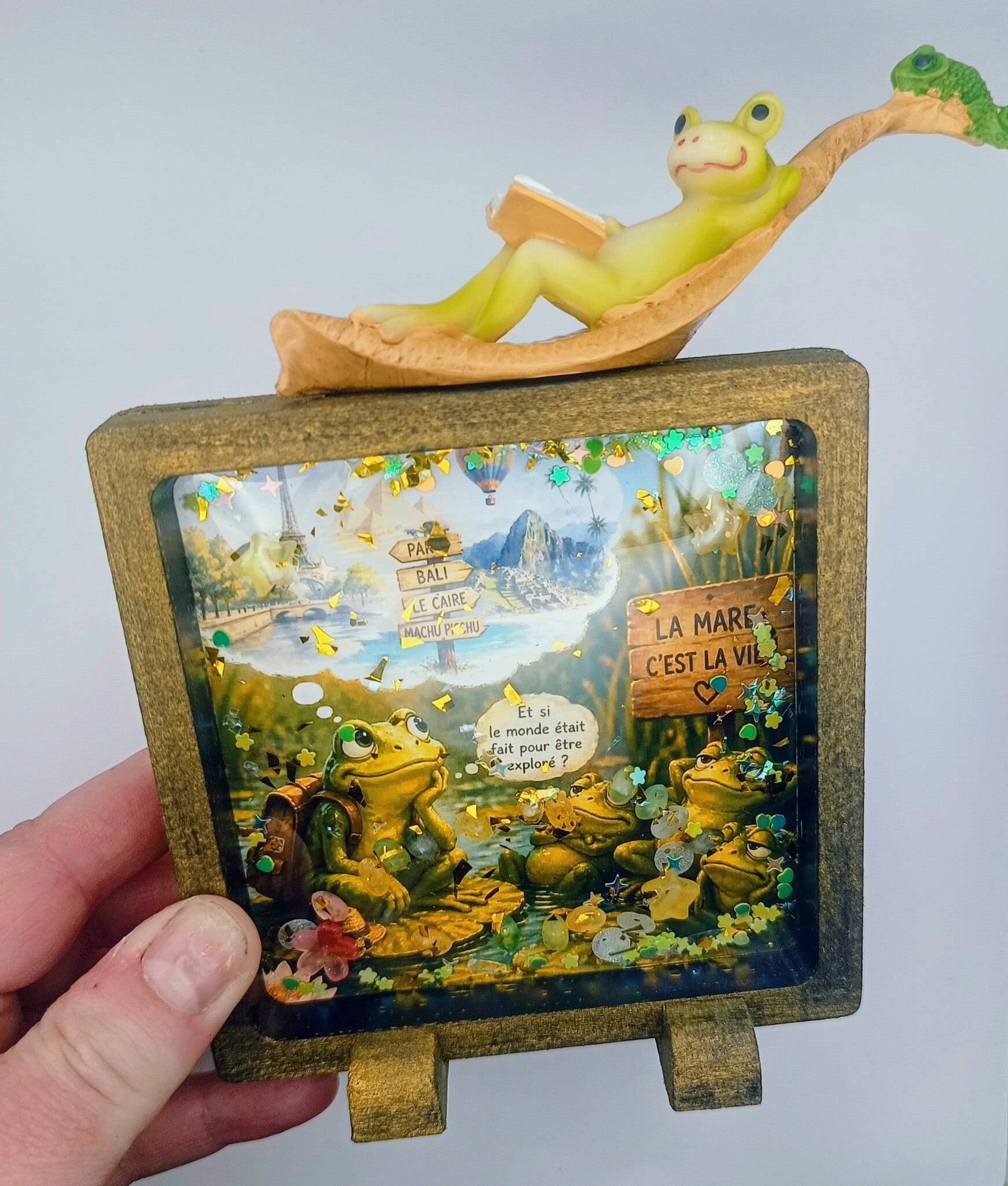 🐸 Au-delà de la mare.