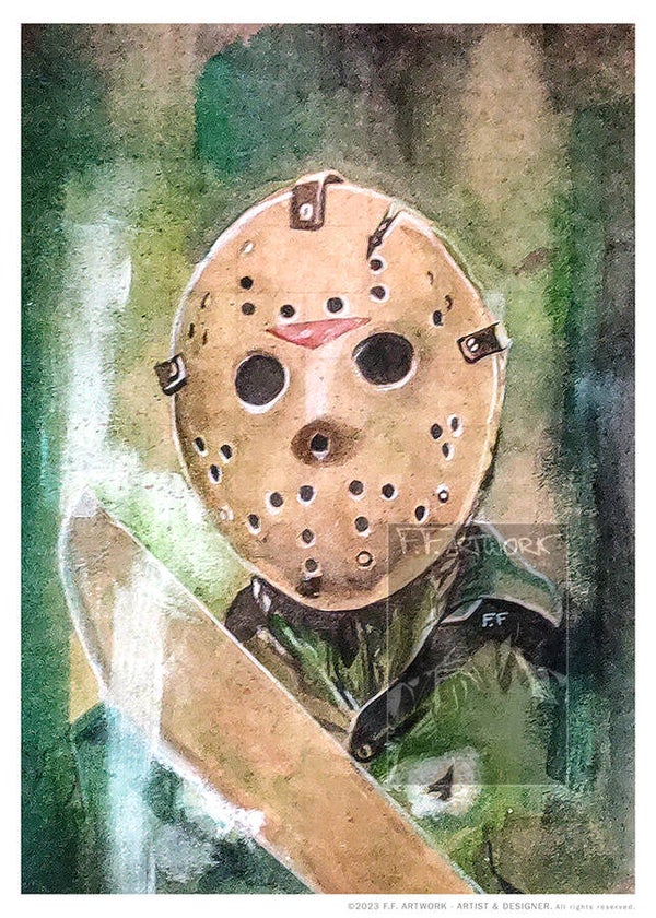 Jason Voorhees Friday the 13th (fichier numérique).