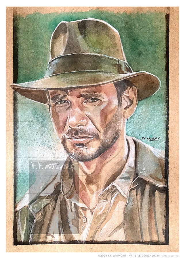 Harrison Ford - Indian Jones (fichier numérique).