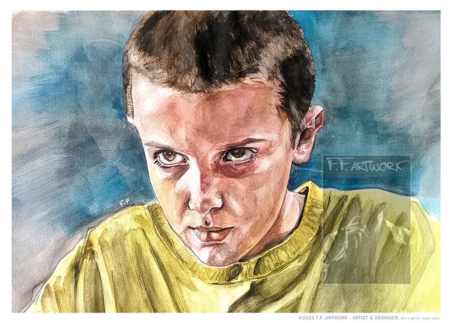 Stranger Things - Millie Bobby Brown (fichier numérique).