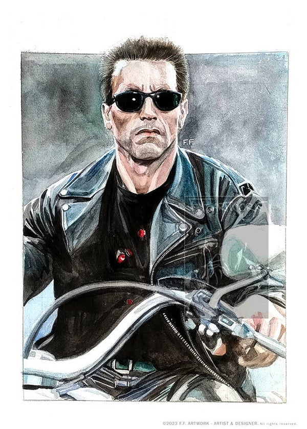 Arnold Schwarzenegger - Le Terminator (fichier numérique).