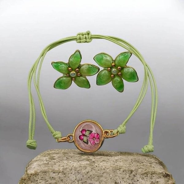 🌸Collection Souffle de Corolle - Marie - Parure.