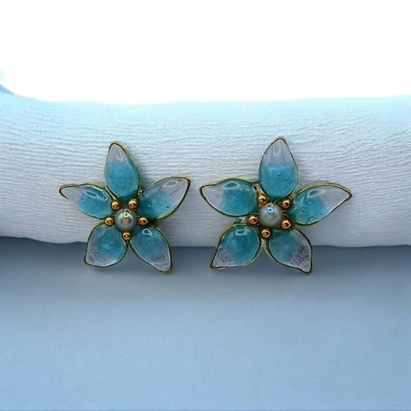 ❁ Collection Souffle de Corolle - Océane - Boucles d'Oreille.