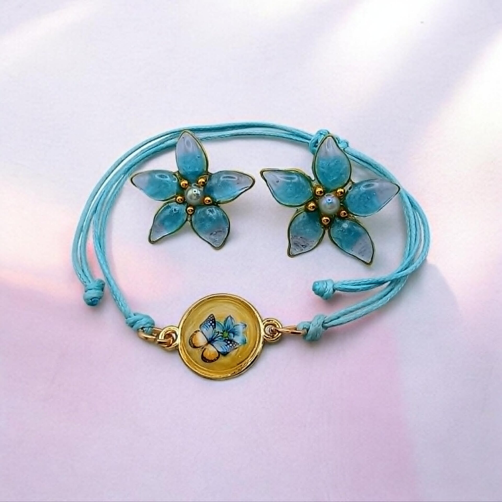 ❁ Collection Souffle de Corolle - Océane - Parure.