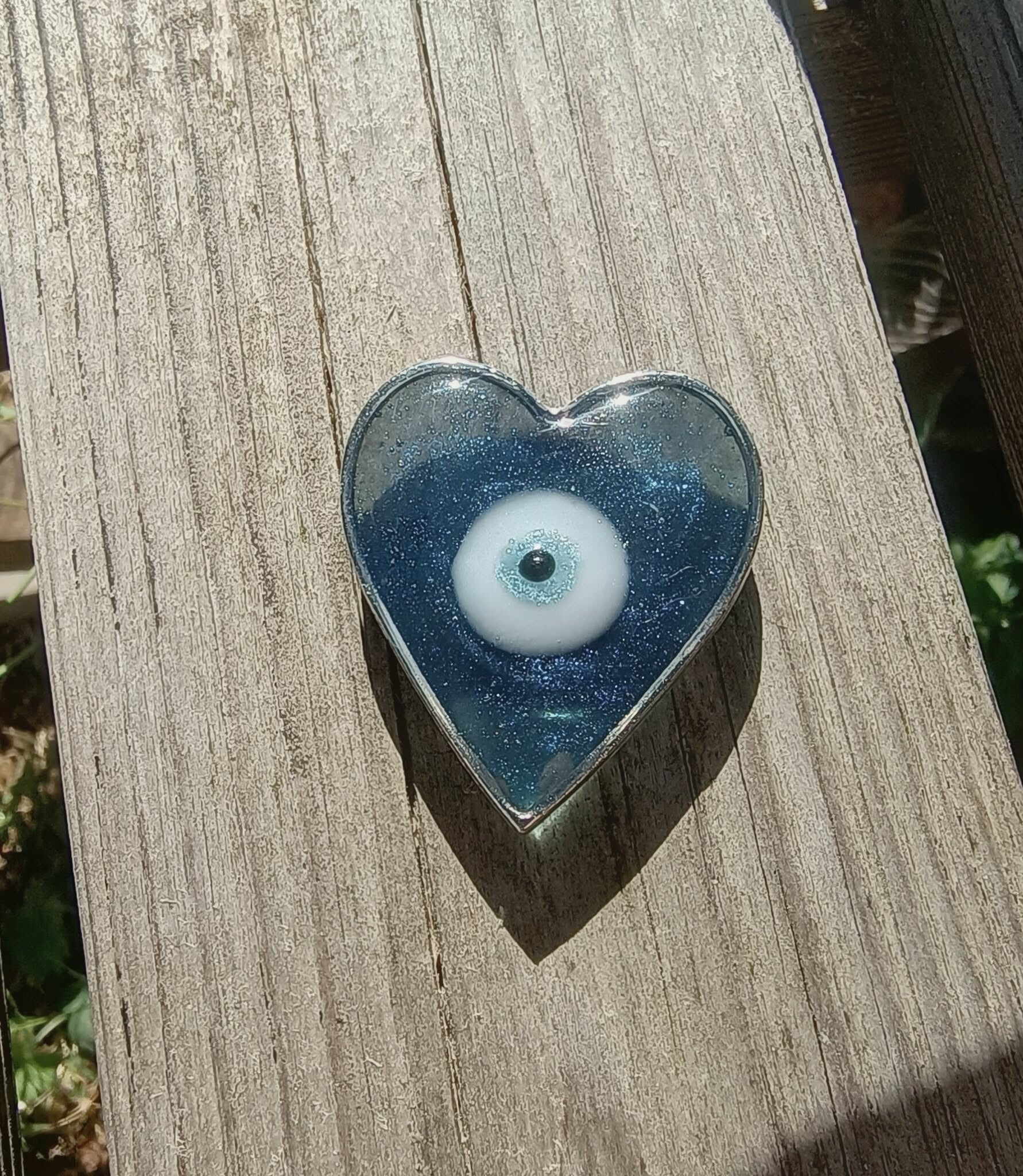 🪬 Talismans Œil Protecteur Nazar - Aimant Coeur.