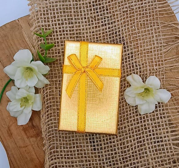 🌸 Box Bijoux "Éclat Maternel" - Orange Vibrant - 17 mm.