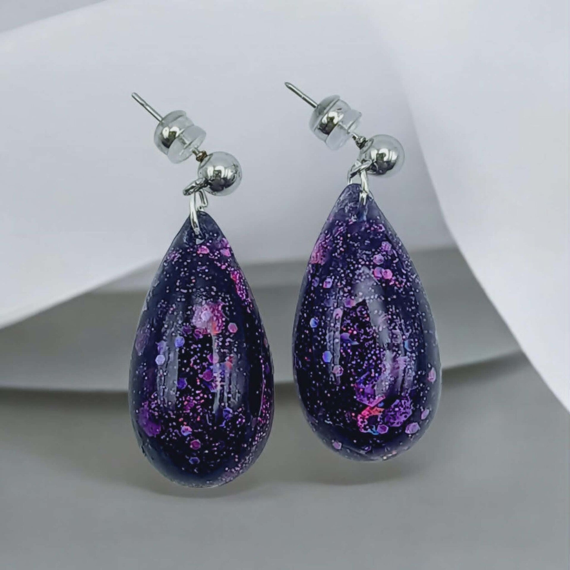 ✨ Collection Twilight – Boucle d'Oreille Étoilée - Twilight Bloom.