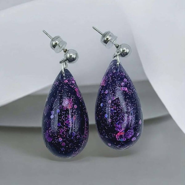 ✨ Collection Twilight – Boucle d'Oreille Étoilée - Twilight Bloom.