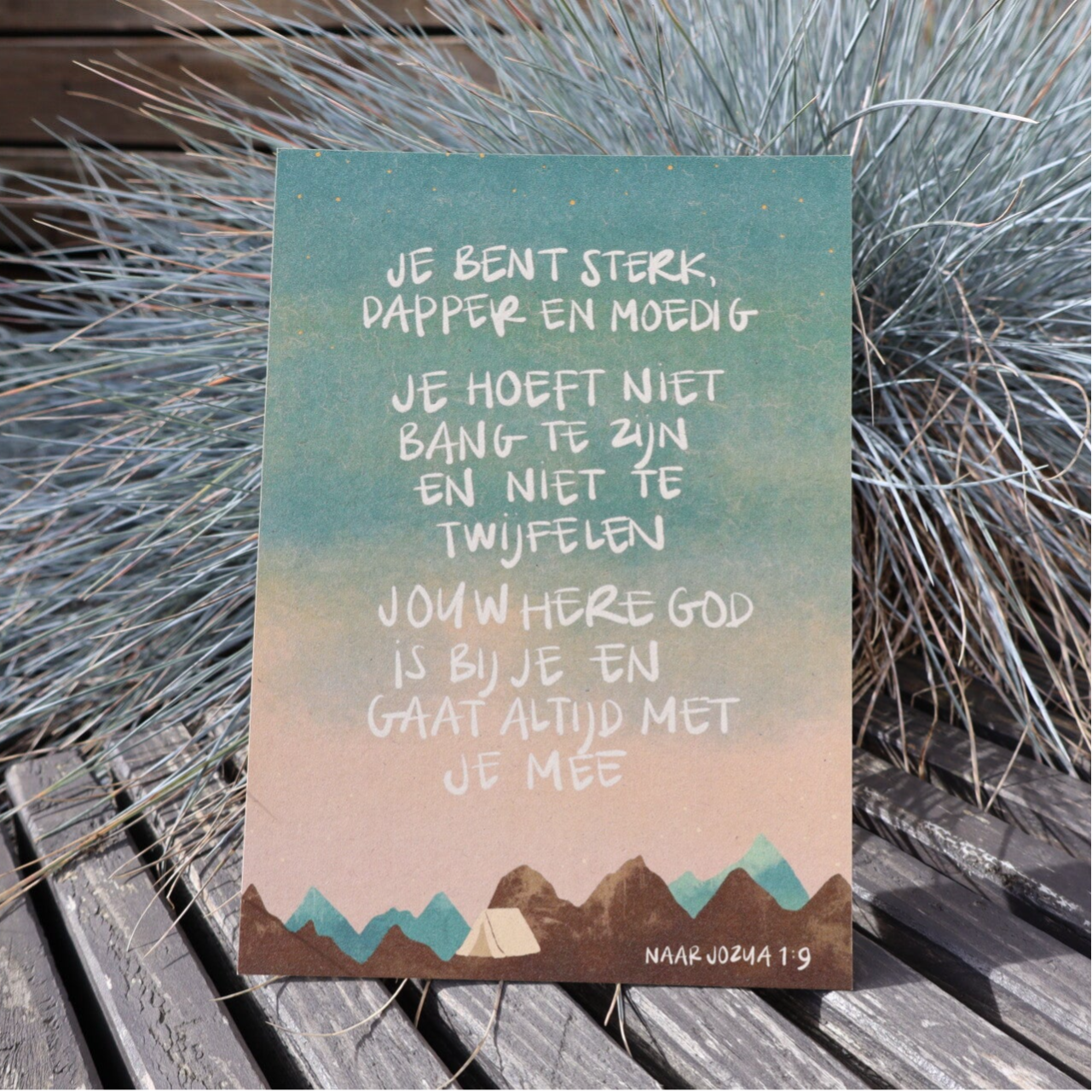 Kaart - Je bent sterk, dapper en moedig
