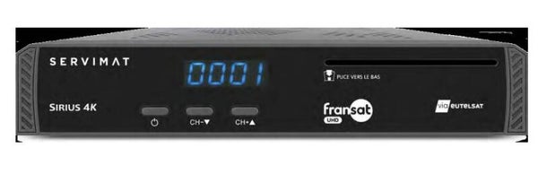 Décodeur Fransat HD 4K PVR READY