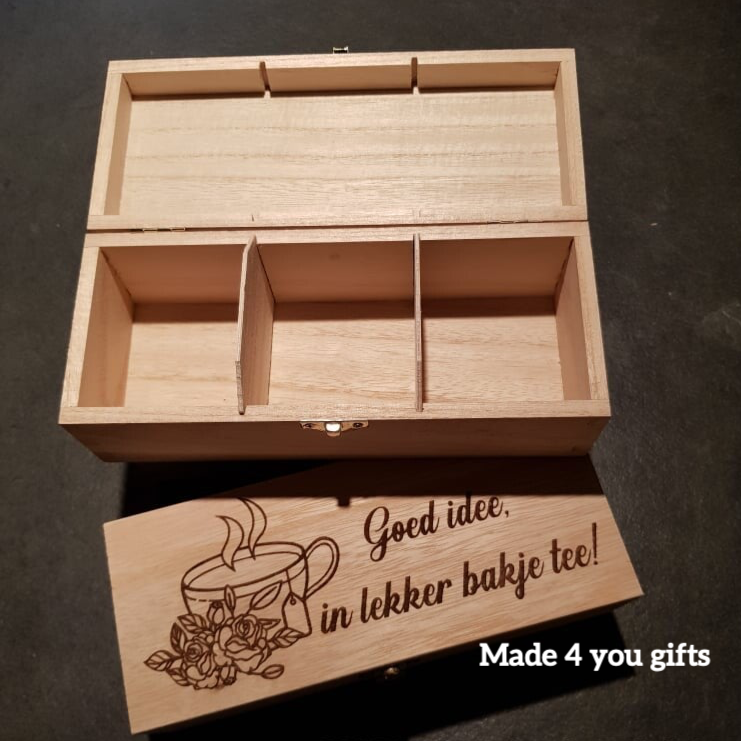 Theekistje 3 vaks
