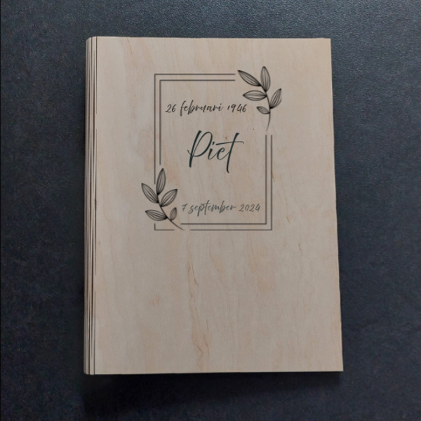 Herinneringen map A4