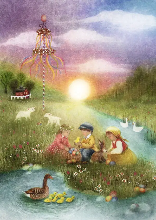 First light of Easter