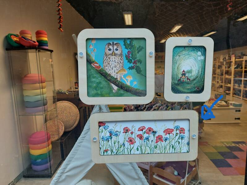 raamhanger/lijst 12x29.5 cm