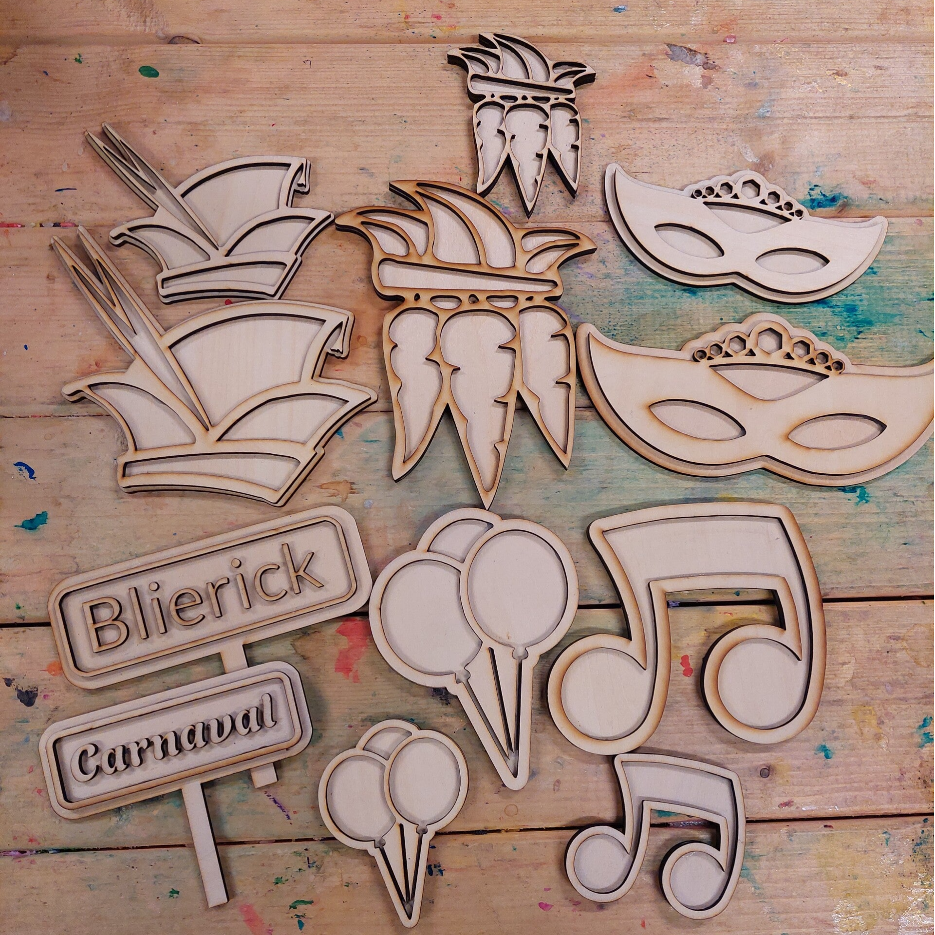 Vastelaovend vulvormen los