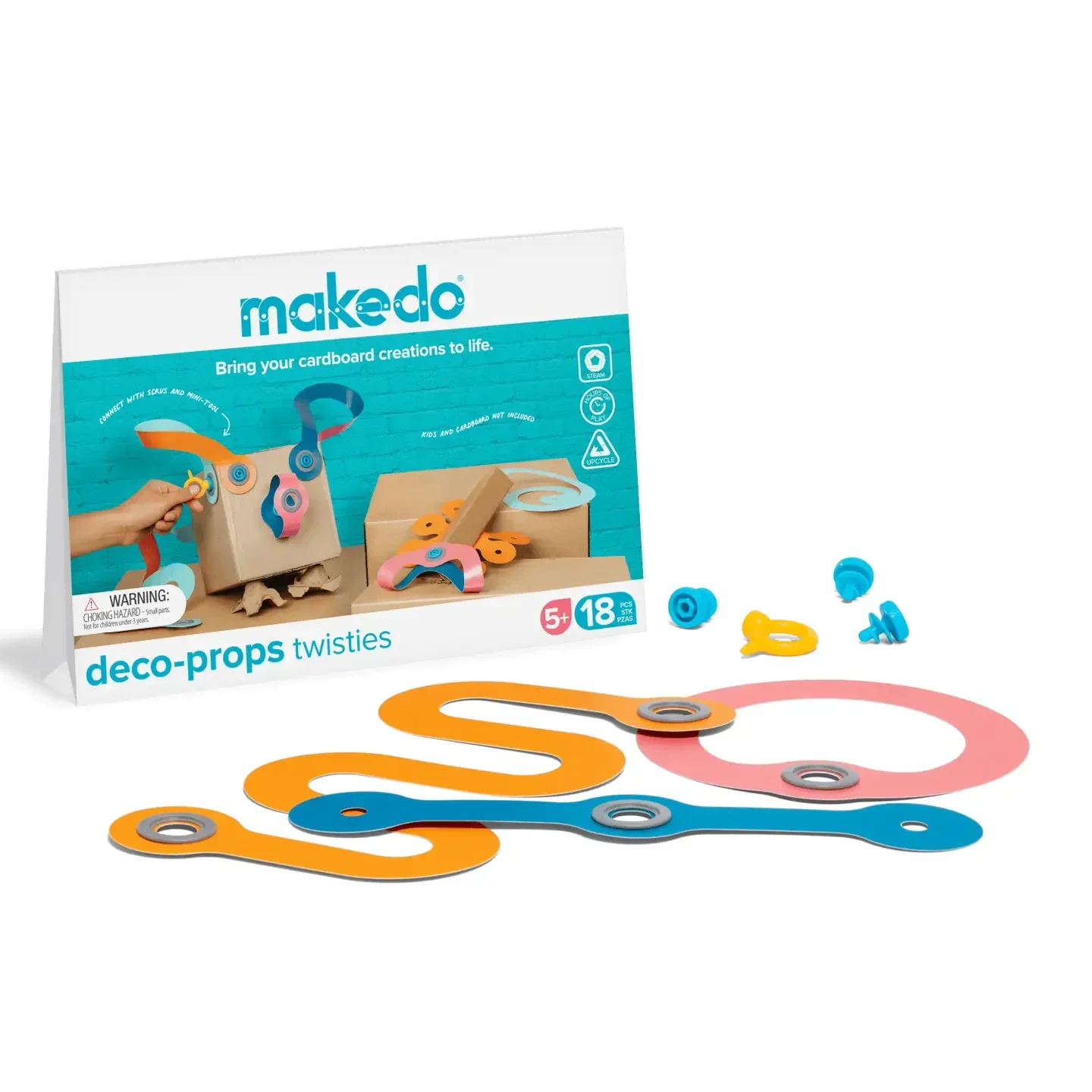 Makedo deco rekwisieten: twisties