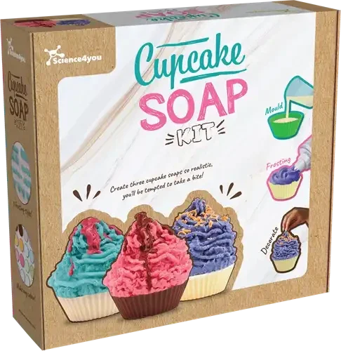 Science4you cupcake soap kit