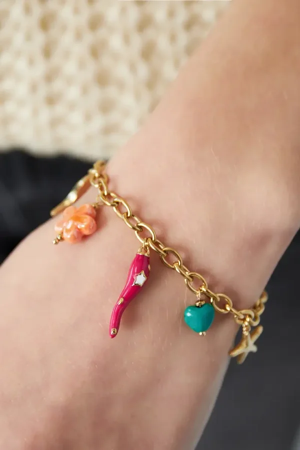 Festive beads armband