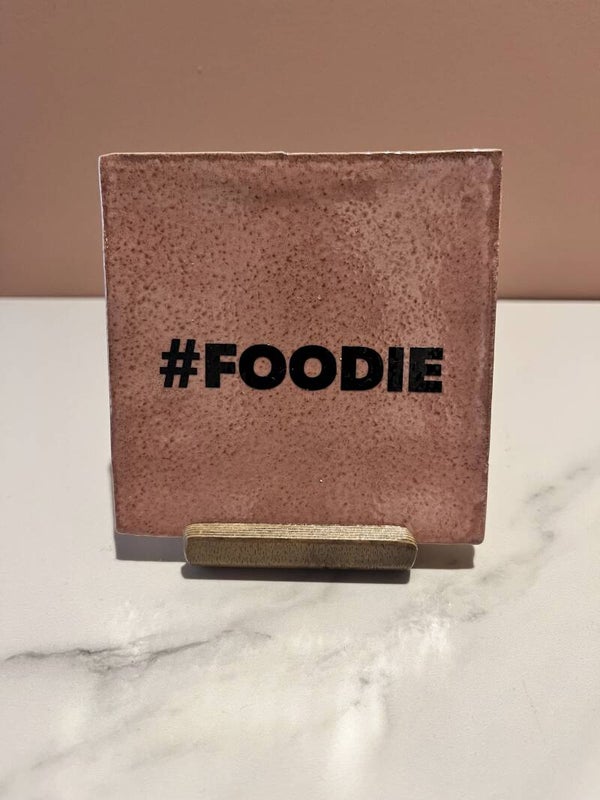 Tegel '#FOODIE'