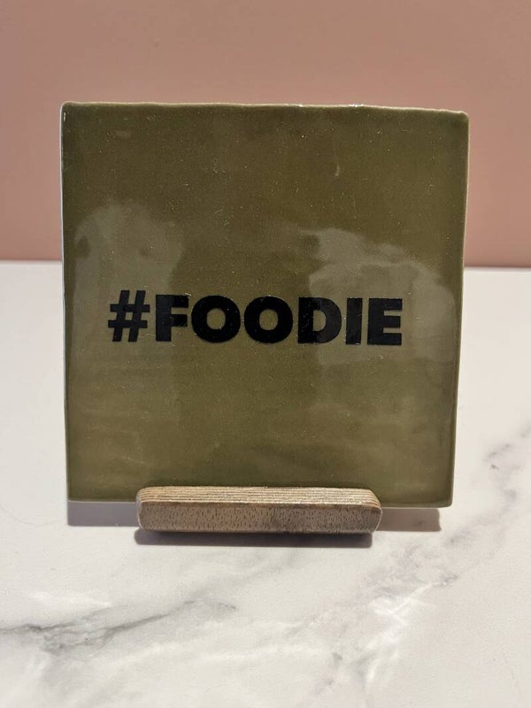 Tegel '#FOODIE'
