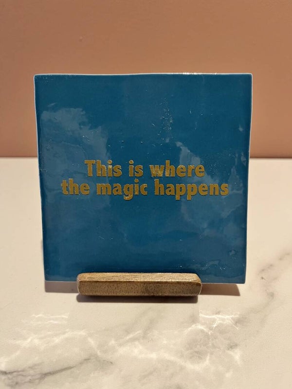 Tegel 'This is were the magic happens'