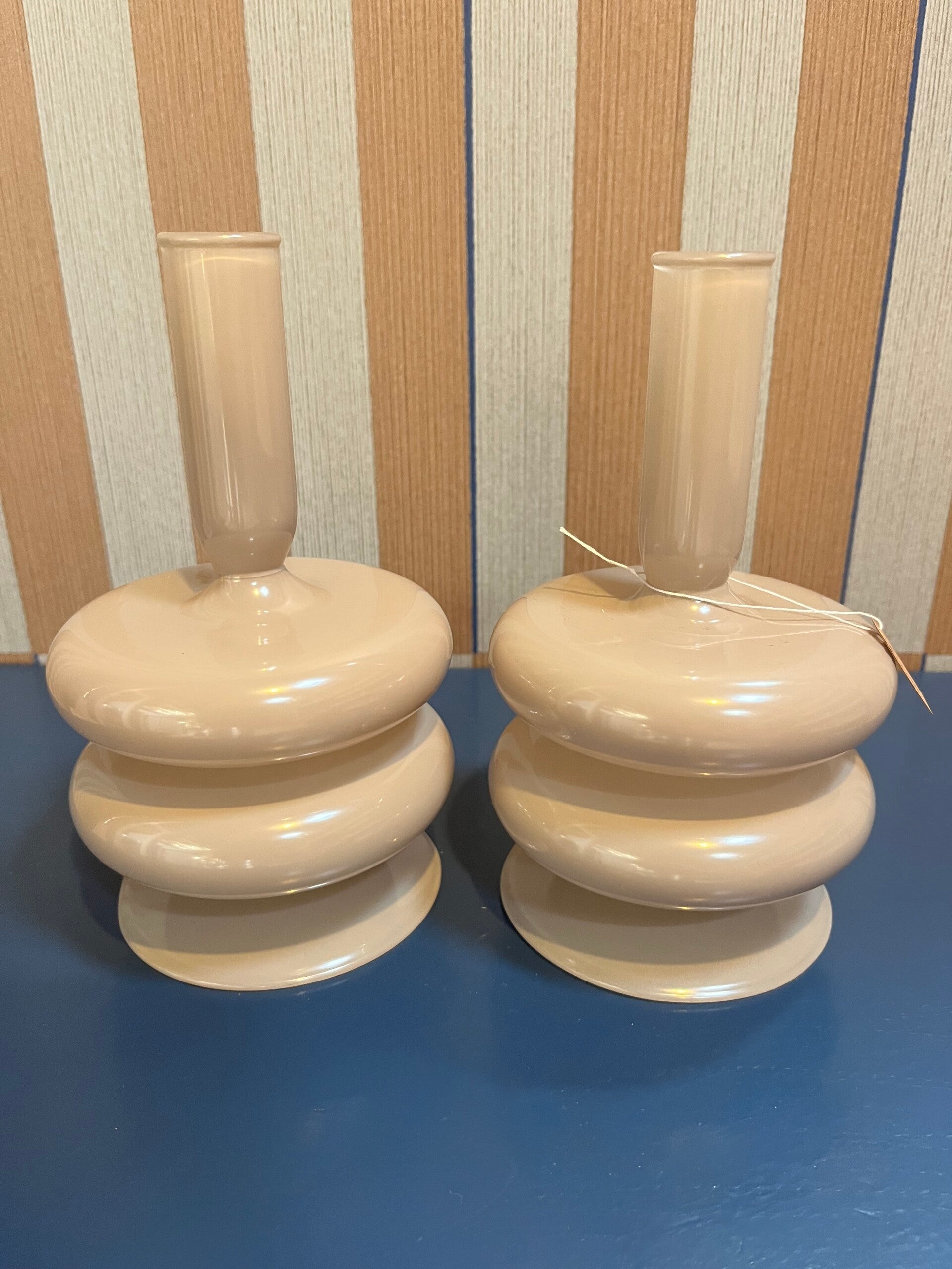 Kaarsenstandaard beige