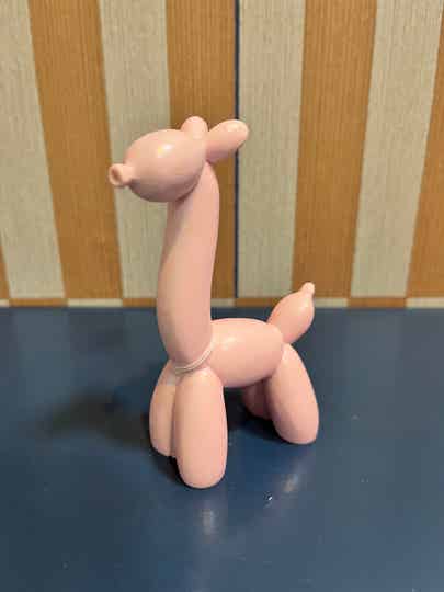 Balloon giraffe roze