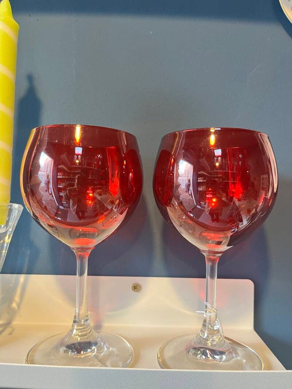 Grote wijnglazen