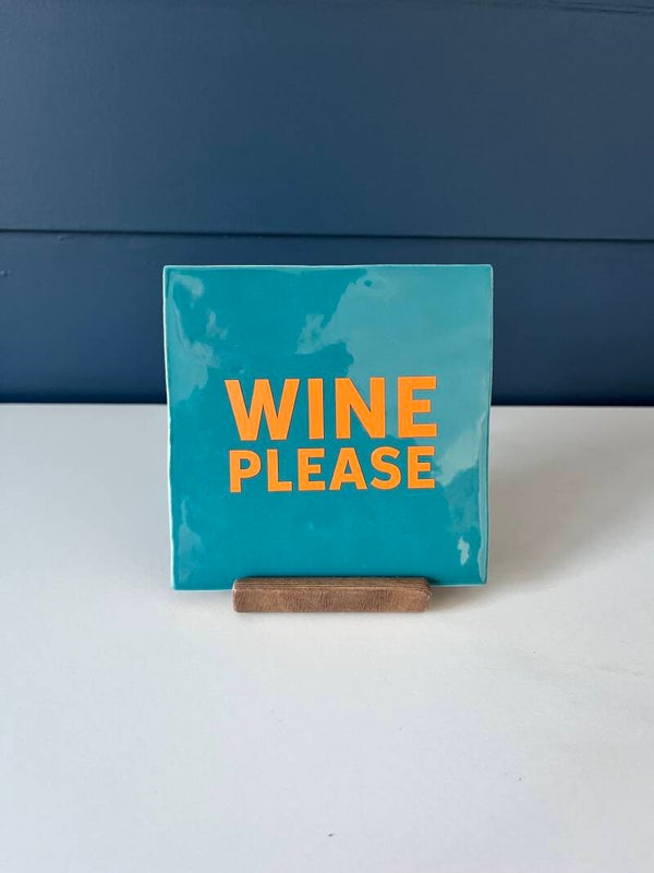 Tegel ‘wine please’