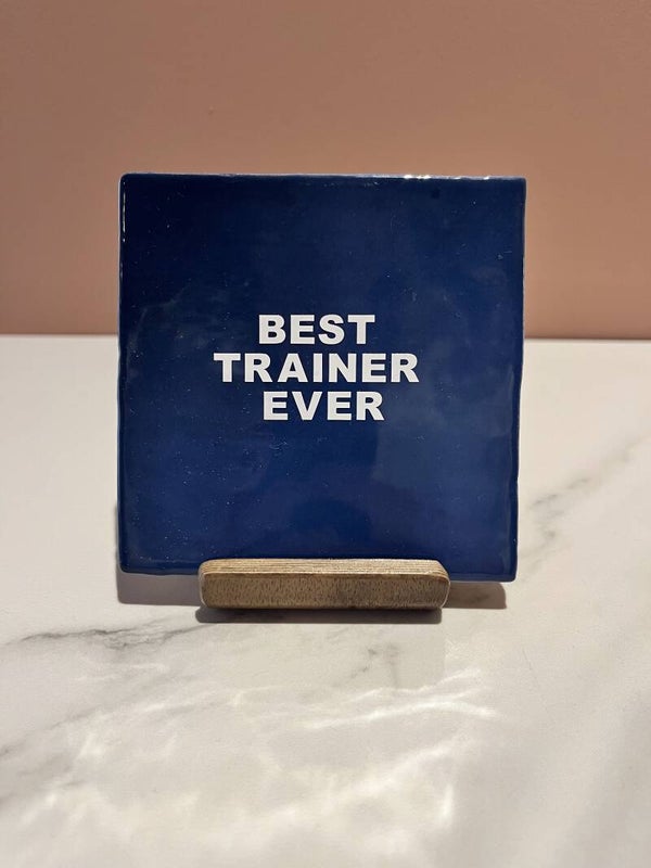 Tegel 'best trainer ever'