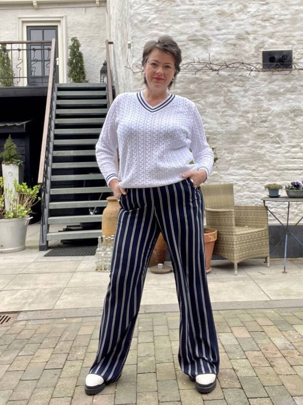 Wijde pantalon Wanda