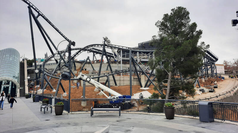 fast & furious rollercoaster Universal Studios Hollywood