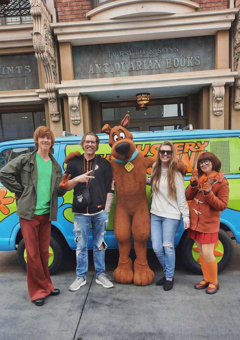 scooby doo universal studios hollywood