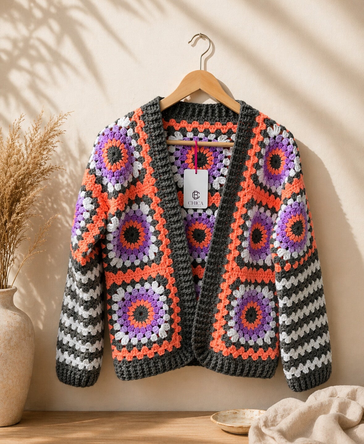 Sunset Bloom Cardigan