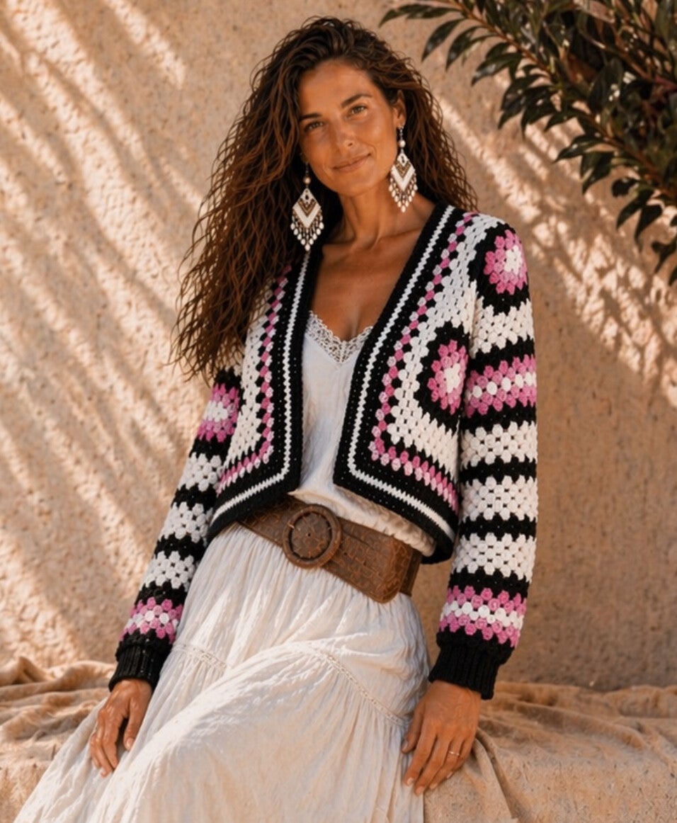 Velvet Rose Cardigan